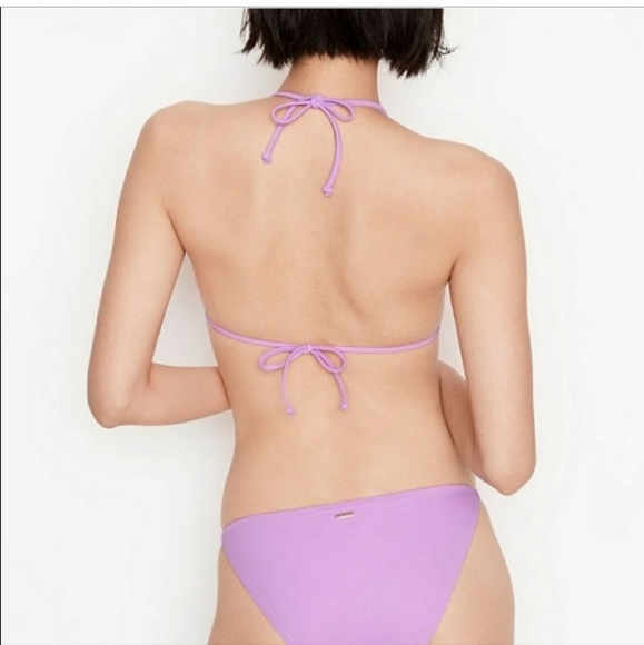 VICTORIA'S SECRET wisteria lilac purple Menton Itsy swim bikini bottom - Picture 2 of 3
